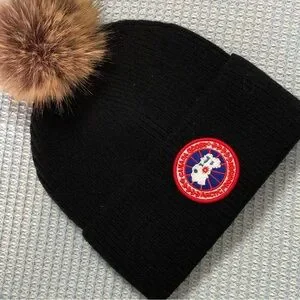 Canada Goose | Accessories | Canada Goose Black Beanie 